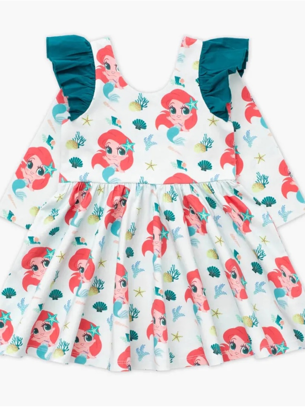 Monica + Andy Double Ruffle Let's Dance Ariel Dress